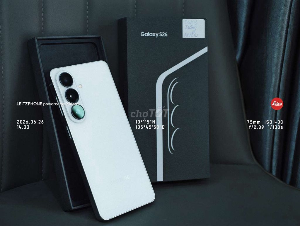 Samsung Galaxy S26 512GB trắng Fullbox 99%. Mua bán Điện thoại tại Quận Ninh Kiều Cần Thơ được đăng bởi Lê Khang hình 1