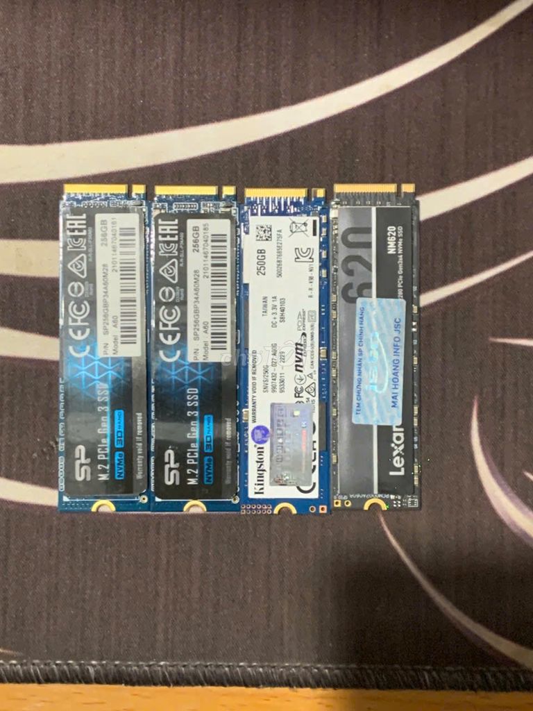 SSD NVMe Gen4 256GB. Mua bán Linh kiện (RAM, Card...) tại Huyện Xuyên Mộc Bà Rịa - Vũng Tàu được đăng bởi Nguyễn Đông A hình 1