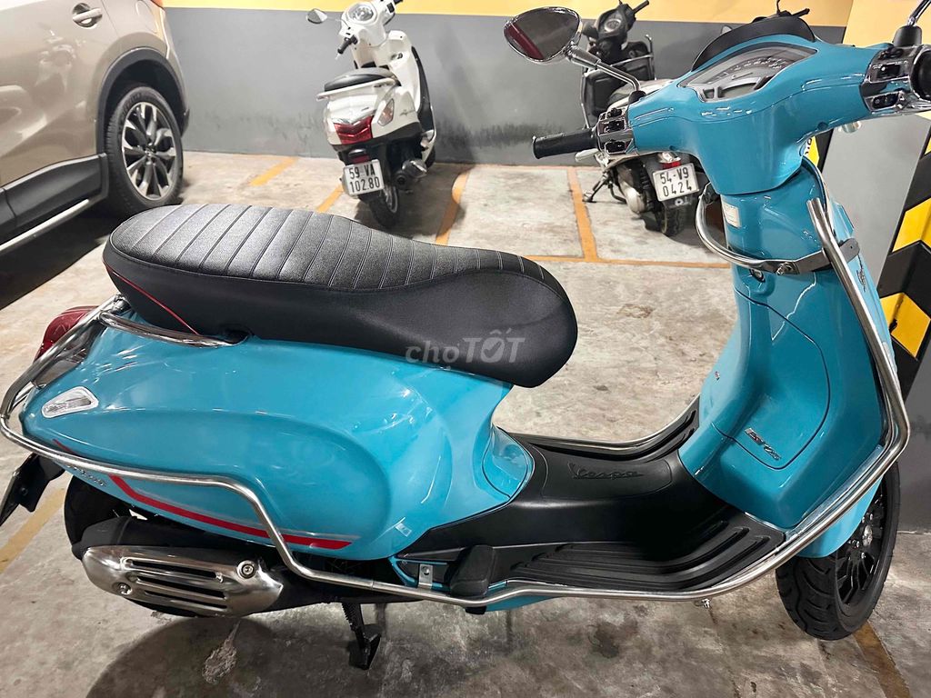 Piaggio Vespa Sprint 2023 синий, пробег 2000 км
