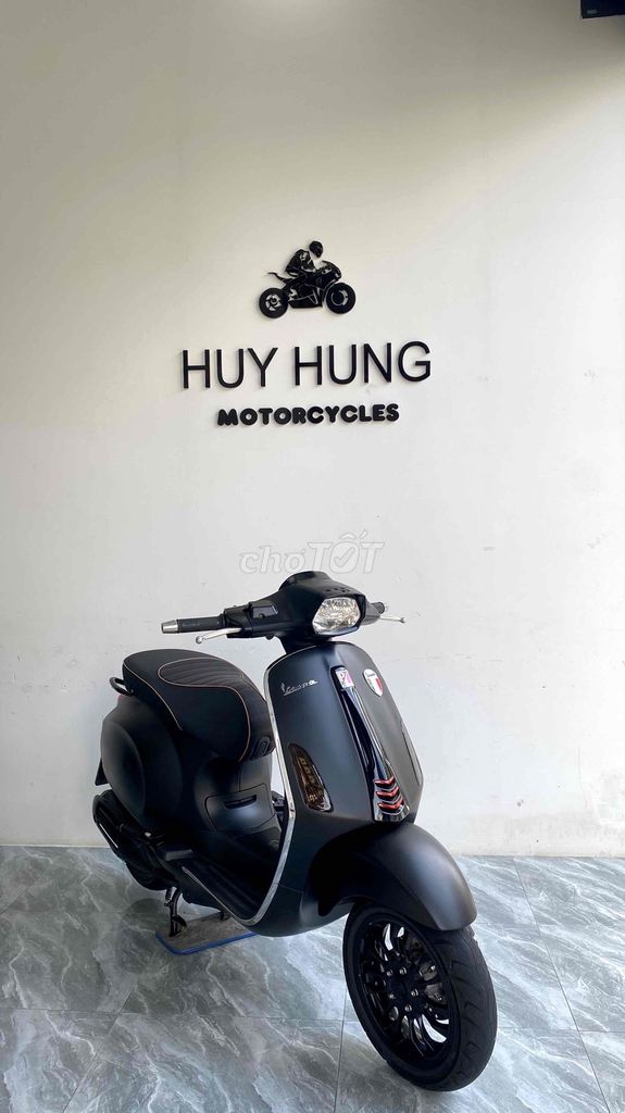vespa print đen nhám. Mua bán Xe máy tại Thành phố Biên Hòa Đồng Nai được đăng bởi Cửa Hàng Xe Máy Huy Hùng  hình 1