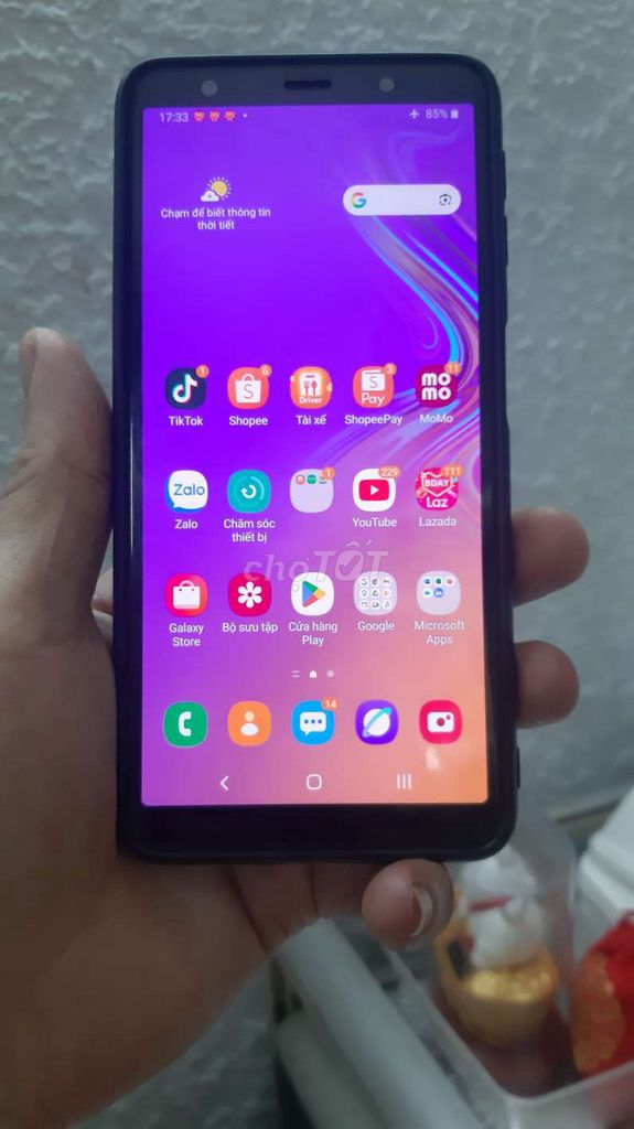 Samsung Galaxy A7 2018 128GB Xanh. Mua bán Điện thoại tại Quận 4 Tp Hồ Chí Minh được đăng bởi phan văn hình 1