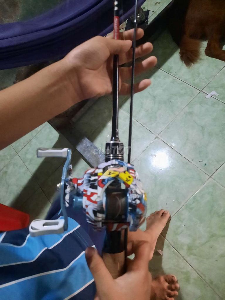 Cần câu cá máy ngang cemreo KV. Mua bán Đồ thể thao, Dã ngoại tại Huyện Tam Bình Vĩnh Long được đăng bởi Tuấn An hình 1