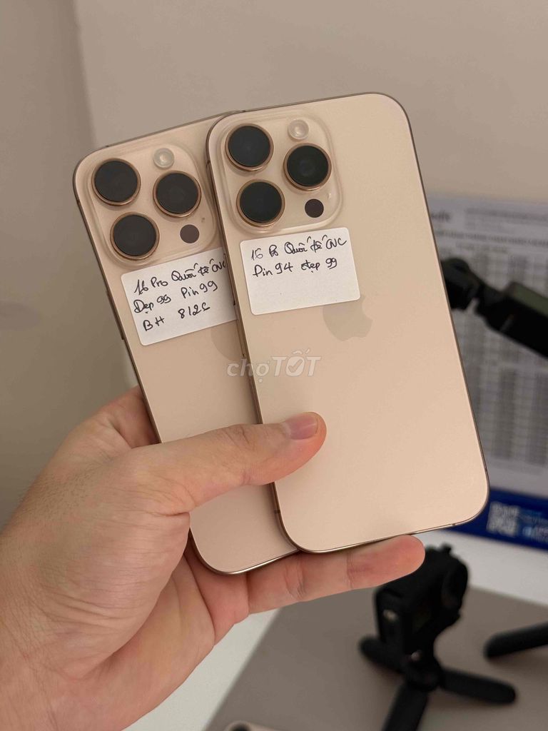 16  Pro 128G 💛 Quốc tế Mỹ CNC. Mua bán Điện thoại tại Quận Ninh Kiều Cần Thơ được đăng bởi 01 STORE Chuyên iPhone Lock Cần Thơ  hình 1