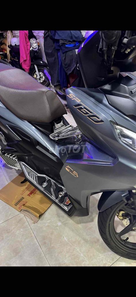 honđa xe AB 160 ABS màu xanh nhám đời cuối 2022. Mua bán Xe máy tại Quận 4 Tp Hồ Chí Minh được đăng bởi Hồng Nga hình 3