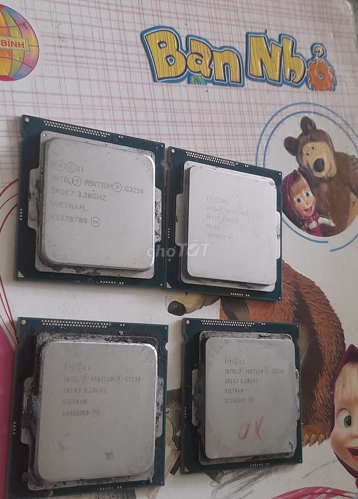 CPU Intel Pentium G3250 sử dụng tốt dư bán. Mua bán Linh kiện (RAM, Card...) tại Thành phố Thủ Dầu Một Bình Dương được đăng bởi Phú Dương  hình 1