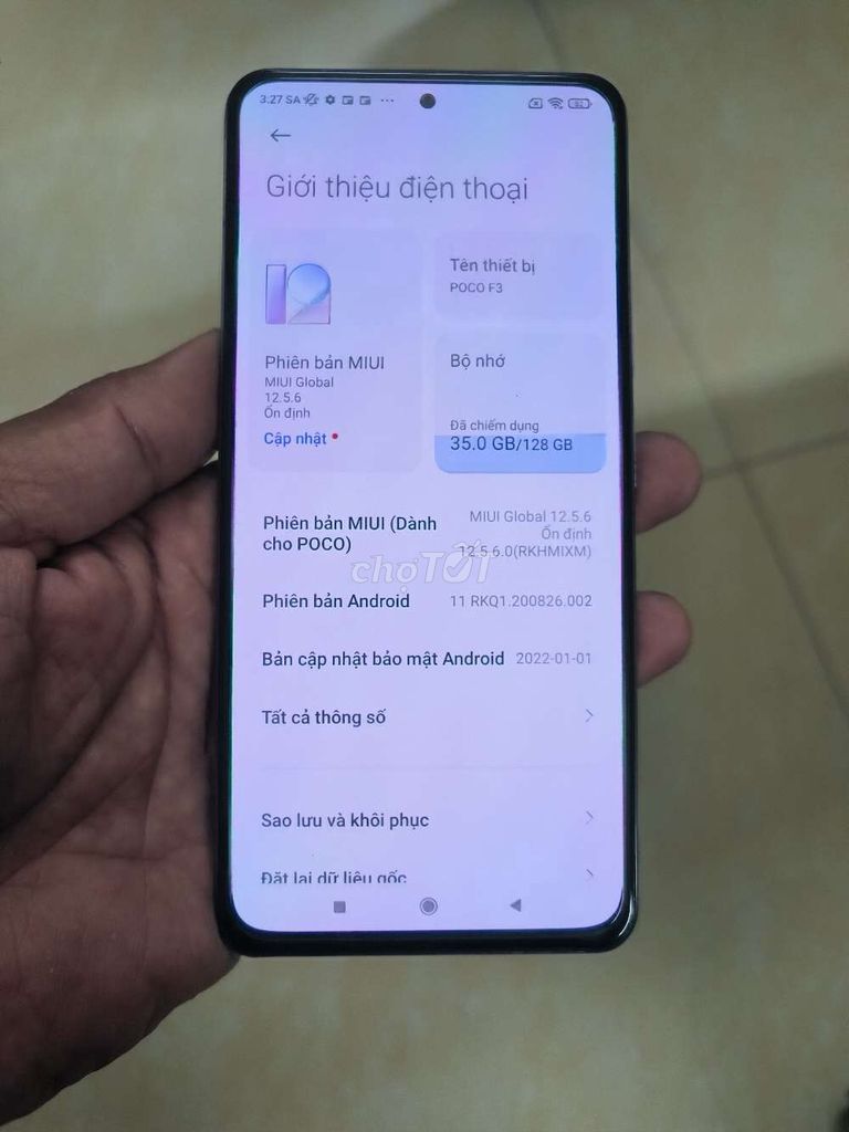 Xiaomi Redmi K40 128GB Trắng. Mua bán Điện thoại tại Quận Hai Bà Trưng Hà Nội được đăng bởi Quang Minh hình 1