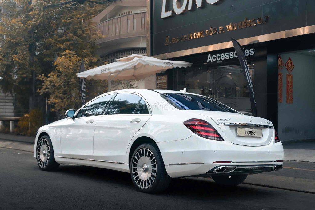 Mercedes S400L Model 2018 - Trắng Kem. Mua bán Ô tô tại Quận 7 Tp Hồ Chí Minh được đăng bởi Thật Nguyễn LongAnh Auto hình 5