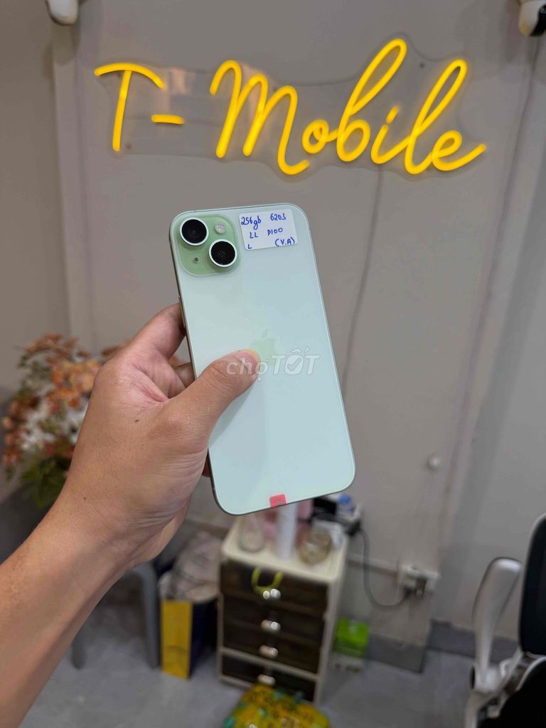 iPhone 15 Plus 256GB Xanh lá zin đẹp pin 100%. Mua bán Điện thoại tại Quận Thanh Xuân Hà Nội được đăng bởi Ngô Tráng T Mobile hình 1