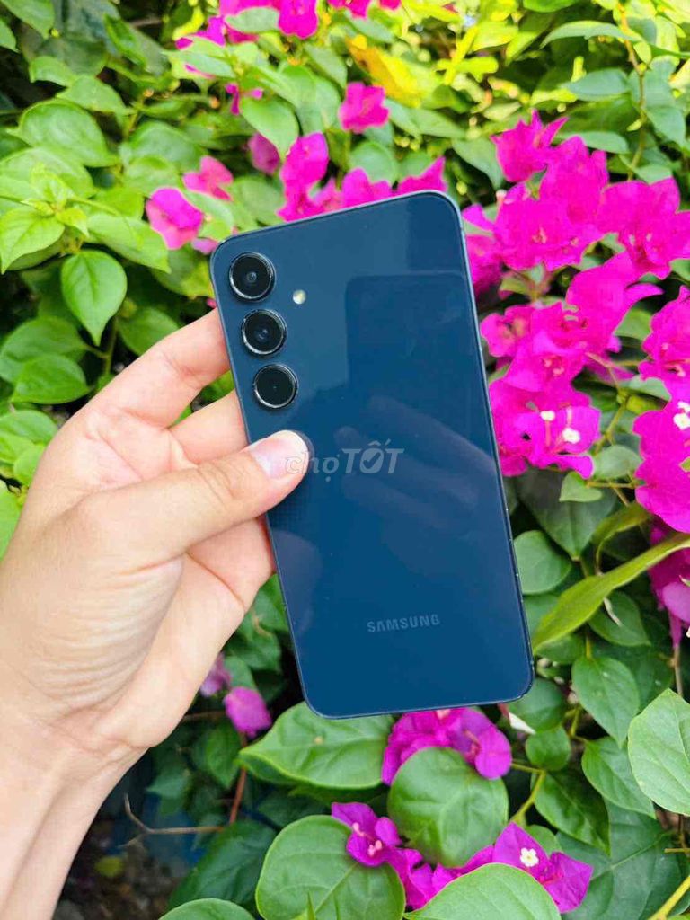 Samsung A55 5G 8GB/128GB Xanh đen Nguyên Zin. Mua bán Điện thoại tại Huyện Tam Bình Vĩnh Long được đăng bởi Trong Tran hình 1