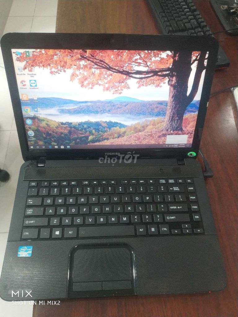 Laptop Toshiba C840 i5 4GB Windows 10. Mua bán Laptop tại Thành phố Thủ Dầu Một Bình Dương được đăng bởi never mine hình 1