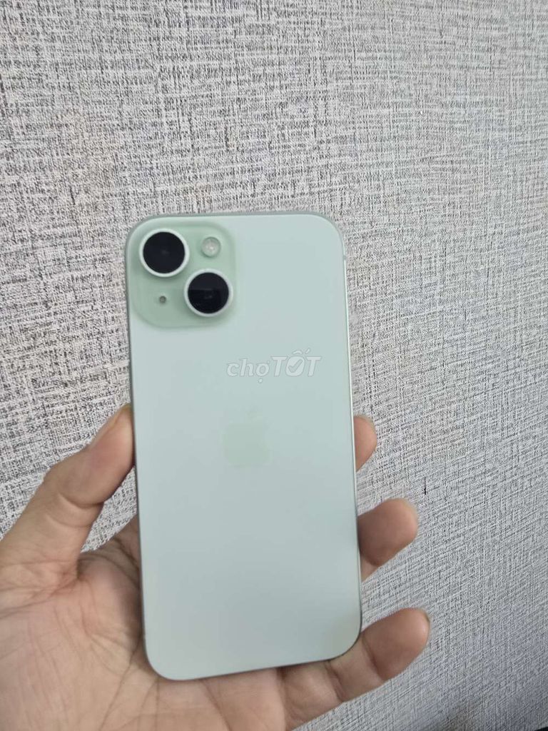 Apple iPhone 15 128GB Xanh lá Đã sử dụng. Mua bán Điện thoại tại Thành phố Buôn Ma Thuột Đắk Lắk được đăng bởi MNmobile hình 1