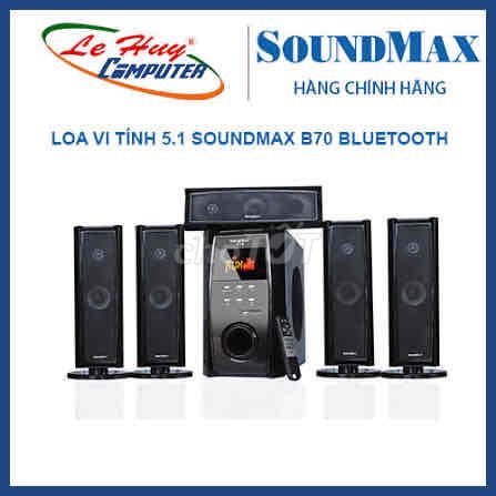 Loa vi tính SoundMax B70 5.1 Đen. Mua bán Tivi, Âm thanh tại Quận Sơn Trà Đà Nẵng được đăng bởi Yura yakir hình 1