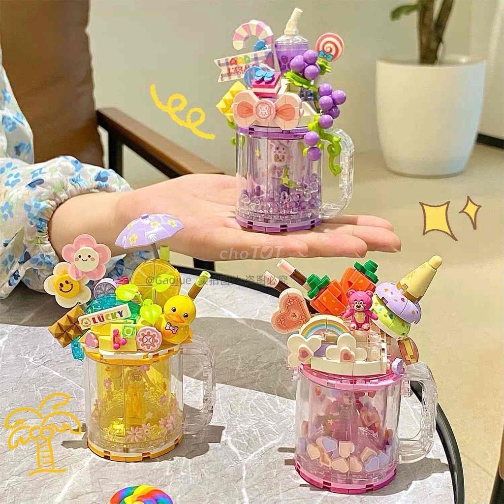 Đồ chơi lắp ráp nhựa đa màu. Mua bán Mẹ và bé tại Quận Tân Phú Tp Hồ Chí Minh được đăng bởi mô hình lắp ráp vyhouse hình 1