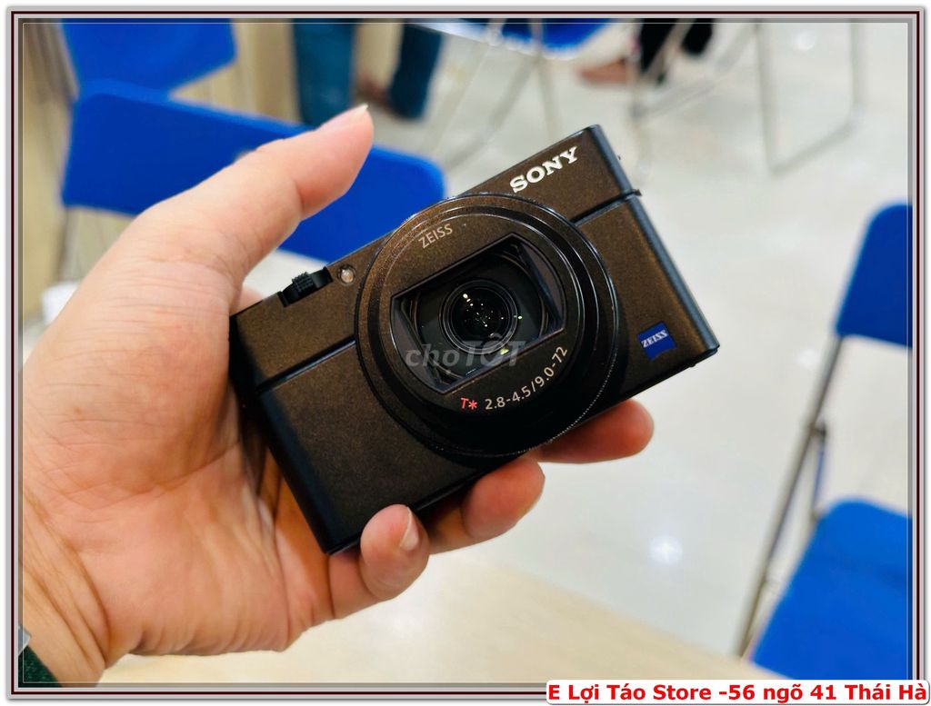 E pass Máy ảnh Sony RX100 VII Đen 4K. Mua bán Máy ảnh, Máy quay tại Quận Đống Đa Hà Nội được đăng bởi Nguyễn Tiến Lợi hình 1