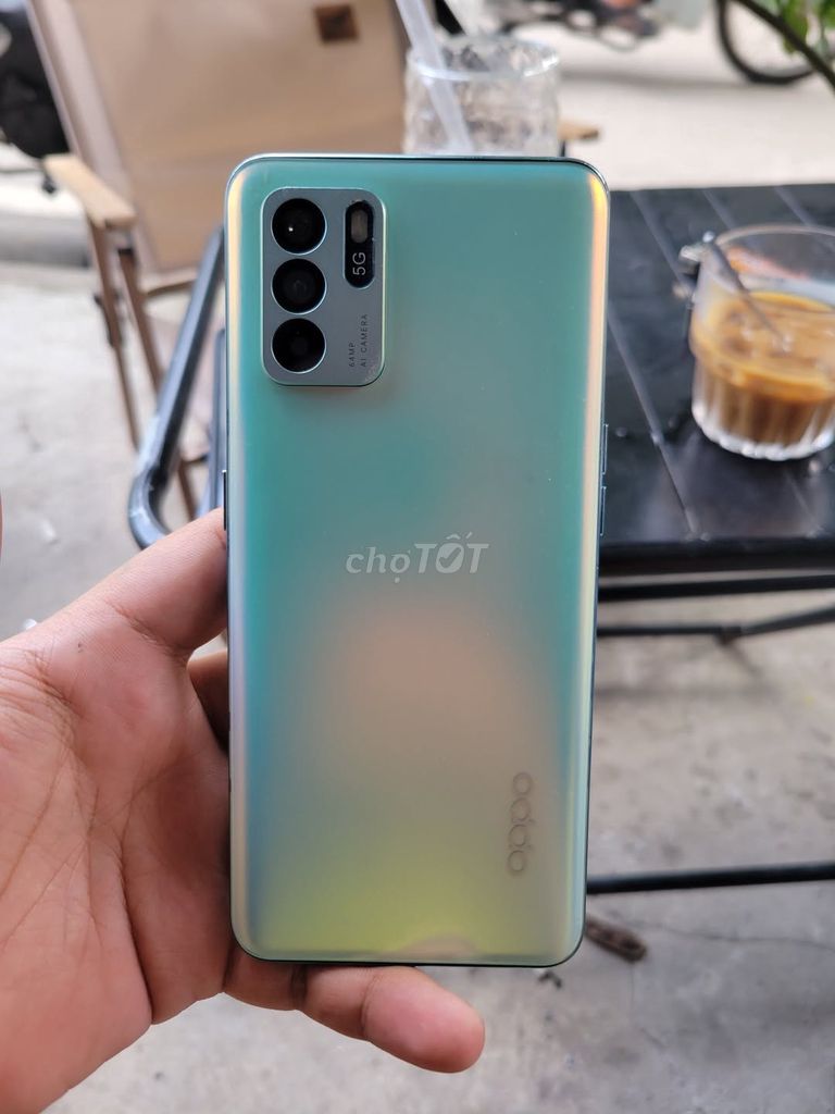 Oppo Reno 6z 5G 128GB Xanh ngọc. Mua bán Điện thoại tại Quận Cầu Giấy Hà Nội được đăng bởi Hội Đồ Điện Tử hình 1