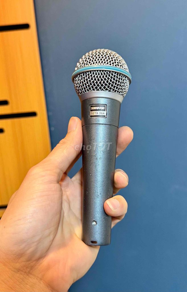 Microphone Shure Beta 58A Xám. Mua bán Tivi, Âm thanh tại Quận Đống Đa Hà Nội được đăng bởi Đức Trí hình 1