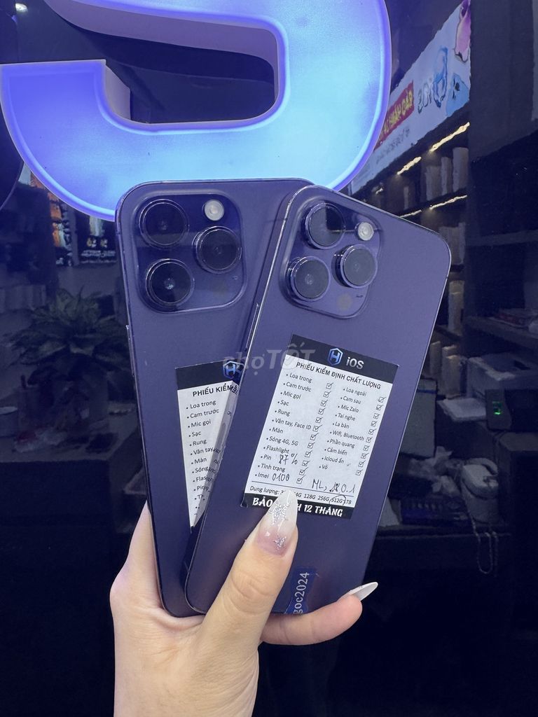 iPhone 14 Pro Max Tím Nguyên zin. Mua bán Điện thoại tại Thành phố Thái Bình Thái Bình được đăng bởi Tên chưa cung cấp hình 1