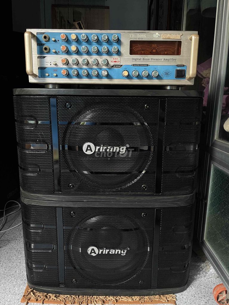 Bộ loa Arirang amply Rabbit TB-509K Đen Bạc. Mua bán Tivi, Âm thanh tại Huyện Long Hồ Vĩnh Long được đăng bởi nam mai  hình 1