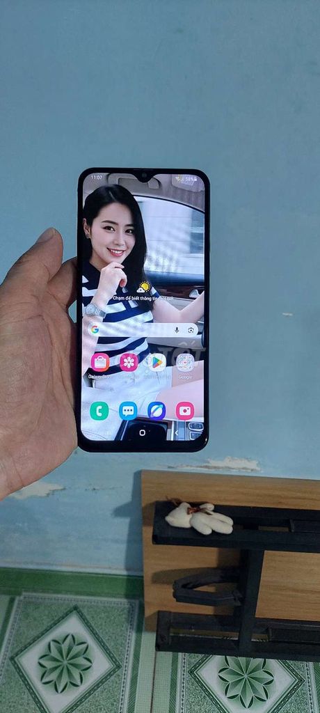 Bán ĐT Samsung Galaxy A20 Xanh còn vân tay. Mua bán Điện thoại tại Quận Bình Tân Tp Hồ Chí Minh được đăng bởi Nguyễn Thanh  hình 1