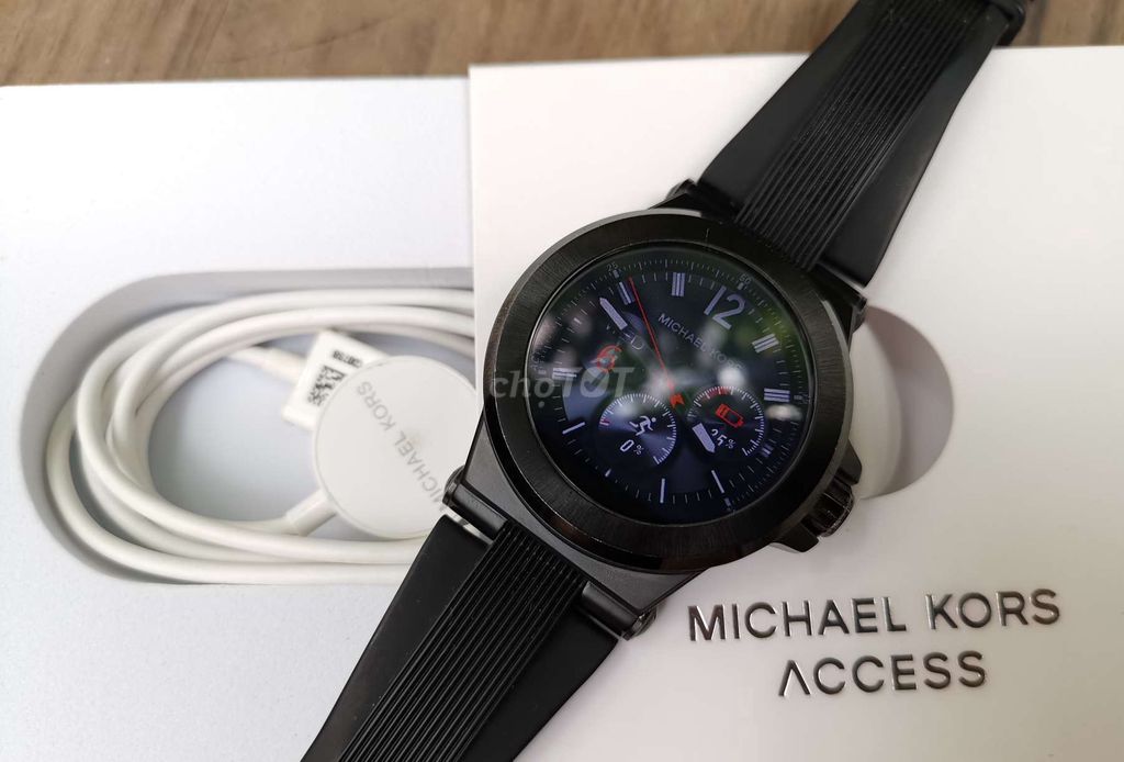 Michael Kors Access Đen 46mm. Mua bán Thiết bị đeo thông minh tại Quận Hai Bà Trưng Hà Nội được đăng bởi Kapa2H208 hình 1