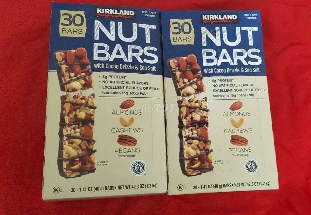 Socola Ferero, Nut Bars Kirkland