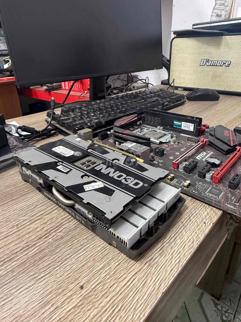 Conbo main b360 gaming plus + cpu i5 8400 ram 8g. Mua bán Linh kiện (RAM, Card...) tại Thành phố Thuận An Bình Dương được đăng bởi Duong hình 1