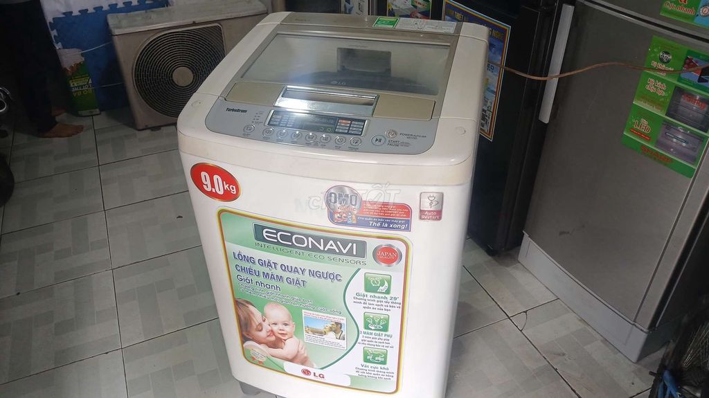 Máy giặt LG cửa trên 9kg tiết kiệm điện nước. Mua bán Máy giặt tại Quận Bình Tân Tp Hồ Chí Minh được đăng bởi CỬA HÀNG ĐIỆN LẠNH BÌNH TÂN  hình 1
