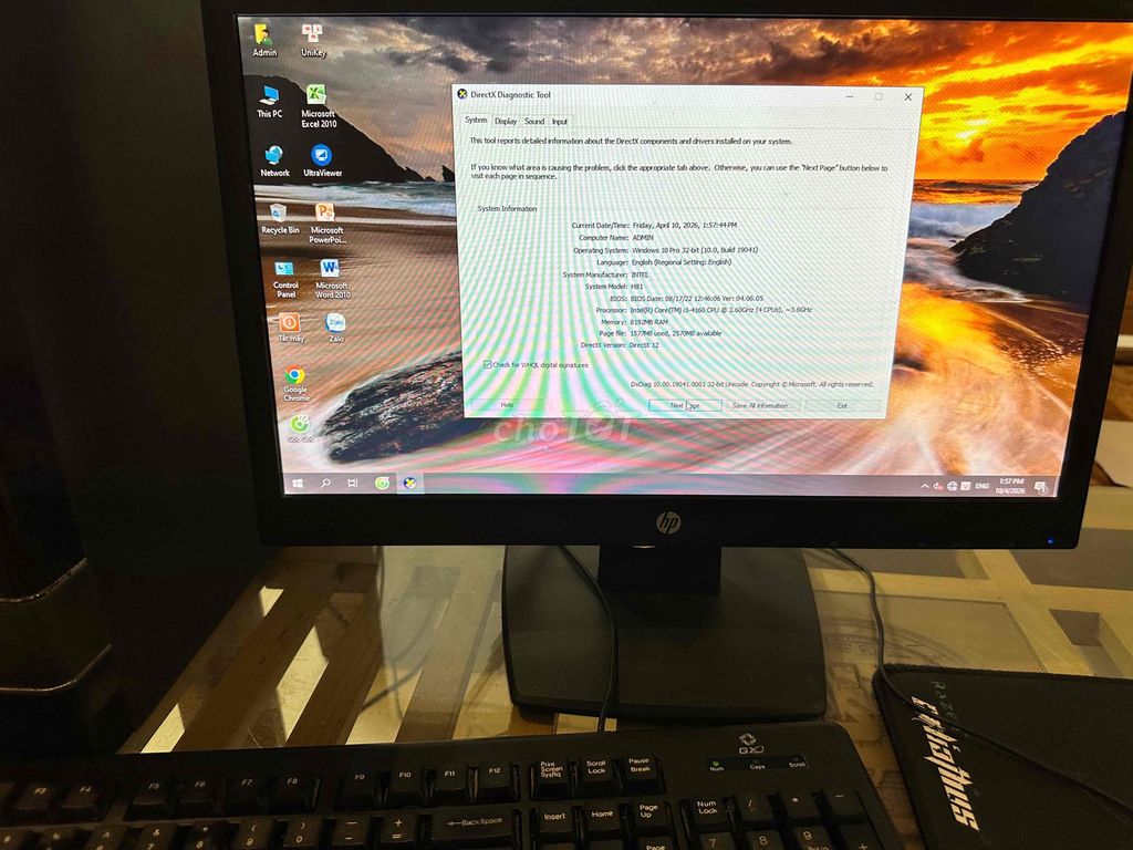 Máy tính để bàn H81/ i3 4160/ 8GB/120GB 19 inch. Mua bán Máy tính để bàn tại Huyện Yên Định Thanh Hóa được đăng bởi Lưu Danh hình 1