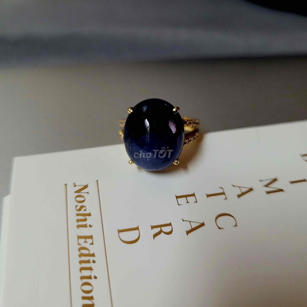 Nhẫn nữ đá sapphire tự nhiên. Mua bán Phụ kiện thời trang khác tại Thành phố Nha Trang Khánh Hòa được đăng bởi Rio Natural Gemstone Jewelry hình 1
