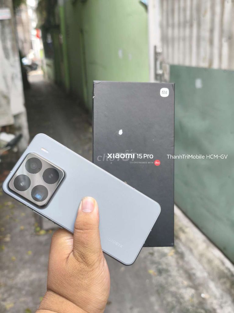 Xiaomi Mi 15 Pro Xám 12/256 fullbox đã up Rom. Mua bán Điện thoại tại Quận Gò Vấp Tp Hồ Chí Minh được đăng bởi Thanh Tri hình 1