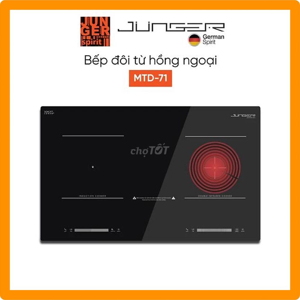 Bếp điện từ đôi Junger MTD-71 Nhập khẩu Thái Lan. Mua bán Bếp, lò, đồ điện nhà bếp tại Quận Tân Bình Tp Hồ Chí Minh được đăng bởi Hoangcuonghome  hình 2