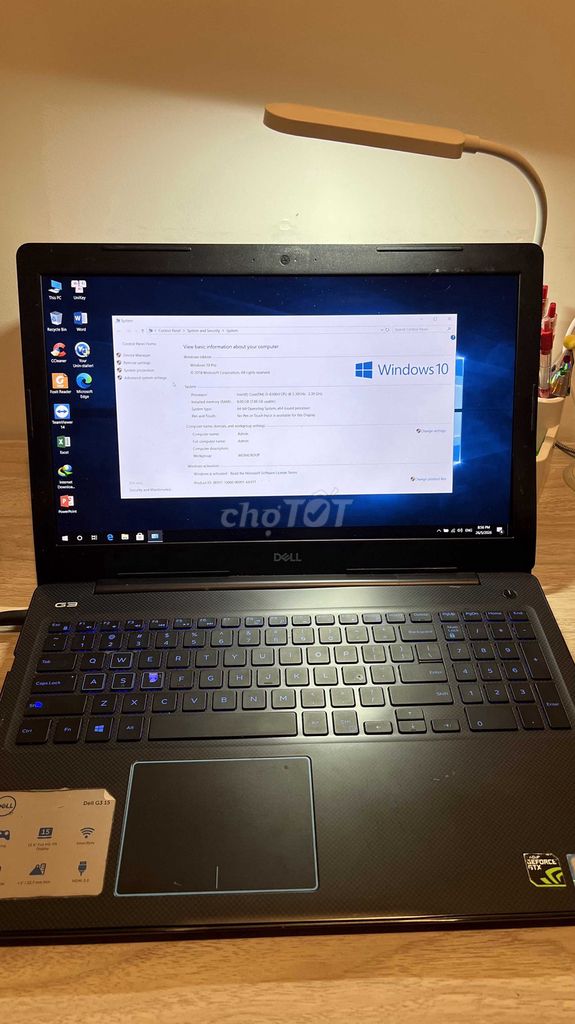 Dell G3 i5-8300H 8GB/256GB/1050Ti. Mua bán Laptop tại Quận 11 Tp Hồ Chí Minh được đăng bởi Đặng Minh Thuận hình 1