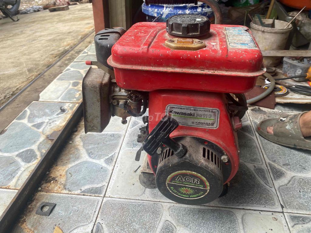 Máy rửa xe Kawasaki FG110 Xăng Đỏ. Mua bán Đồ chuyên dụng, Giống nuôi trồng tại Thành phố Rạch Giá Kiên Giang được đăng bởi Nghĩa đồ cũ hình 1