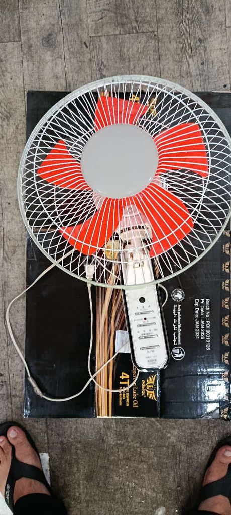 Quạt treo tường Nhật Bản Trắng, Cam. Mua bán Quạt tại Quận 4 Tp Hồ Chí Minh được đăng bởi repairer motorbikes hình 1