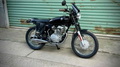 Moto Wolf 125cc up sẵn dáng tracker