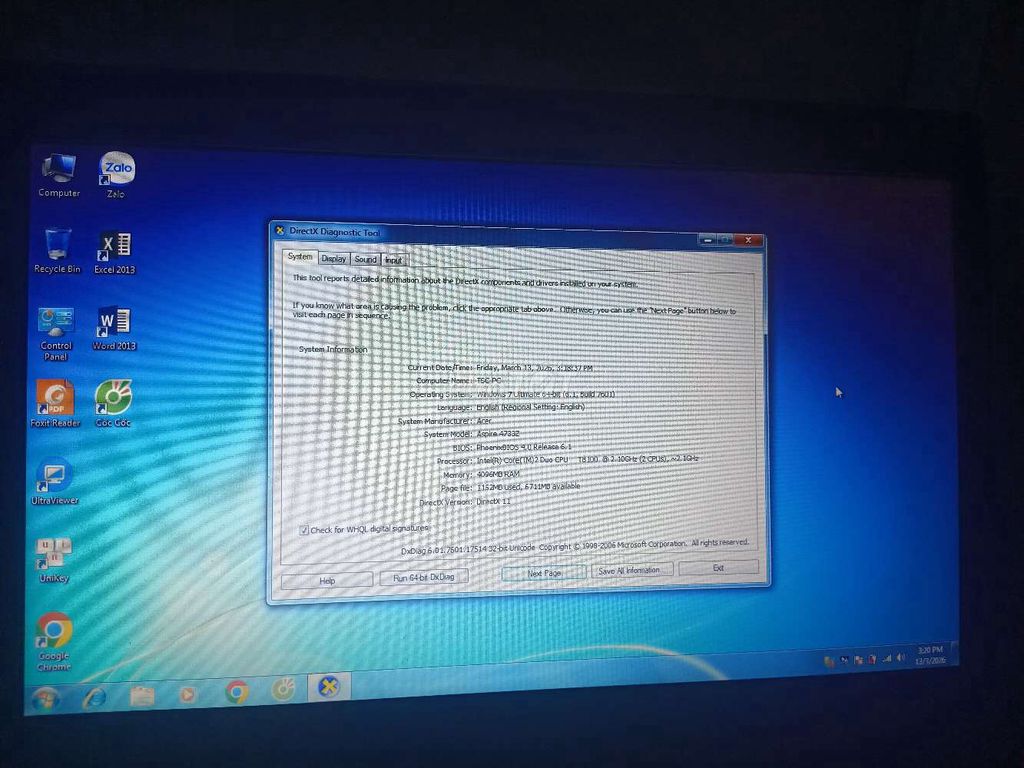 cần bán. Mua bán Laptop tại Thị xã Tân Uyên Bình Dương được đăng bởi họ Nguyễn hình 1