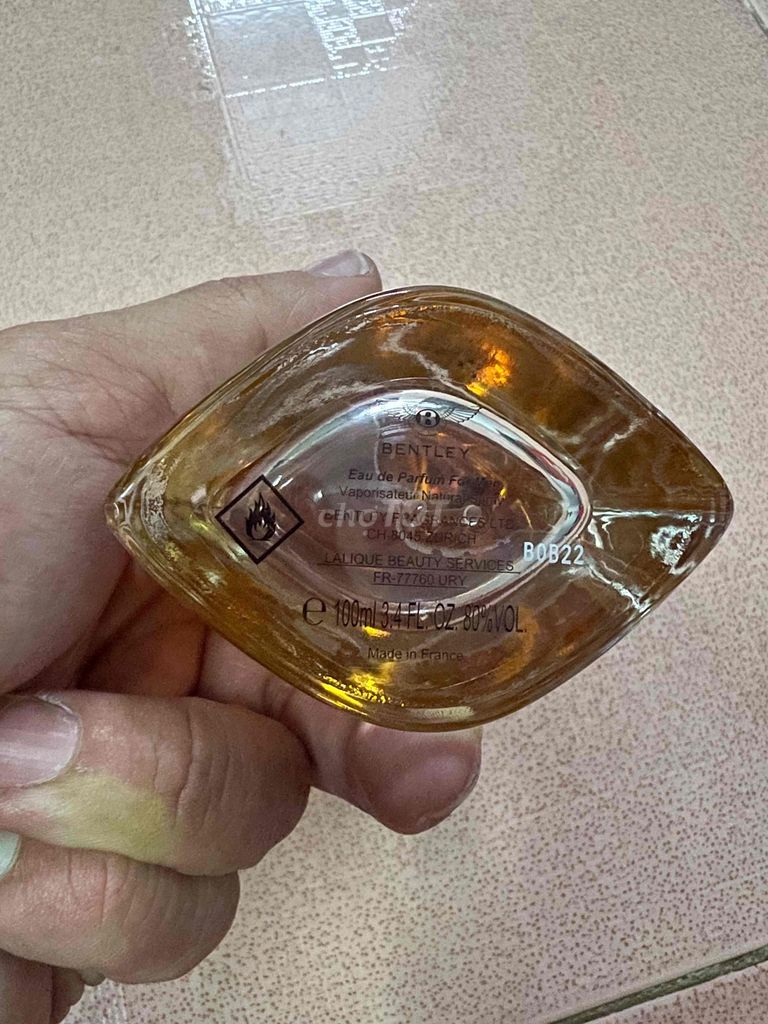 Nước hoa Bentley chính hãng cho nam.. Mua bán Nước hoa tại Thành phố Dĩ An Bình Dương được đăng bởi Long hình 1