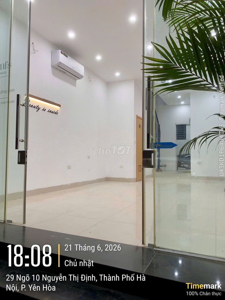 Cho thuê MBKD Tầng 1 (35m²) NGÕ 2 Ô TÔ TRÁNH - Đường Nguyễn Thị Định - ảnh 5