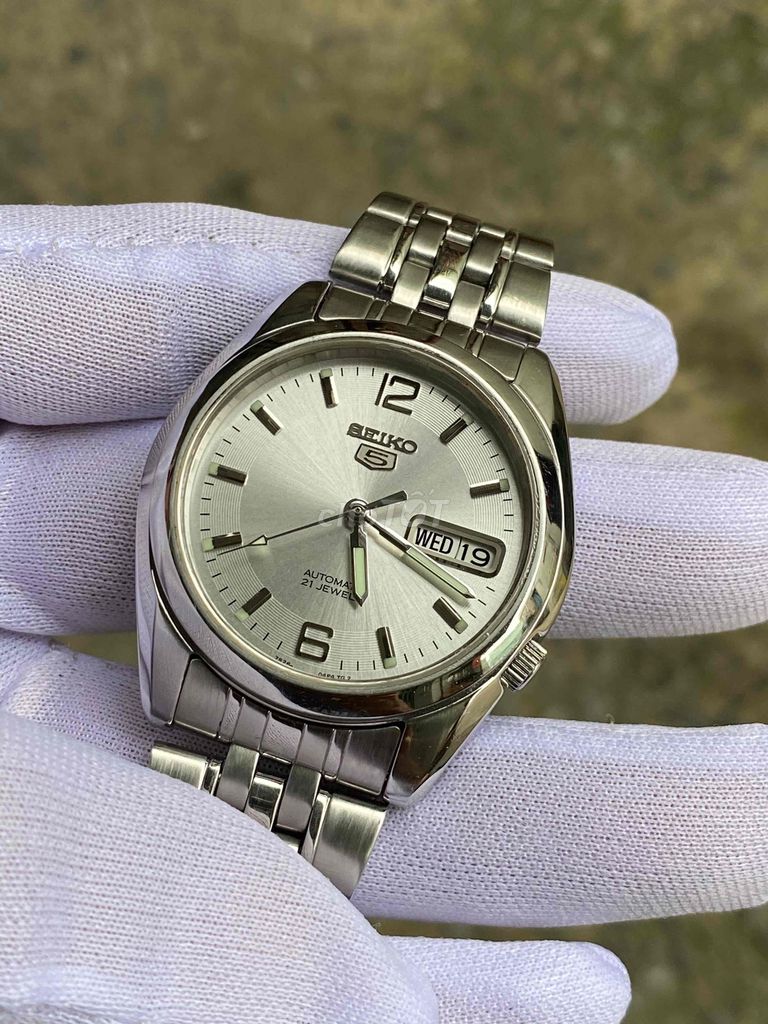 seiko 5 size 37 đã lên saphia