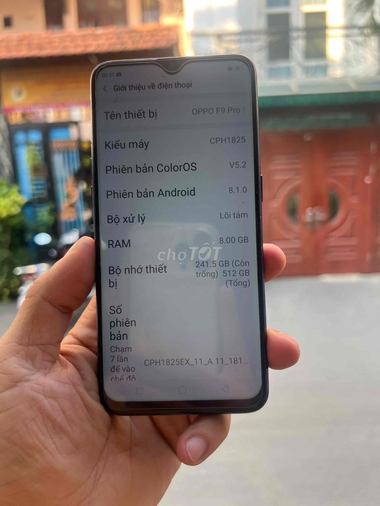 OPPO F9 Pro 512GB Xanh đen. Mua bán Điện thoại tại Quận Gò Vấp Tp Hồ Chí Minh được đăng bởi HQ86 Thanh Lý Cầm đồ hình 1