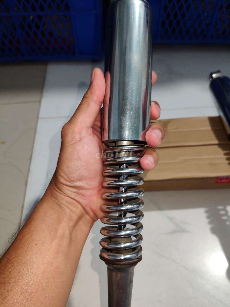 Phuộc sau xe máy Wave Thái 110 Bạc. Mua bán Phụ tùng xe tại Thành phố Trà Vinh Trà Vinh được đăng bởi Minh hình 2