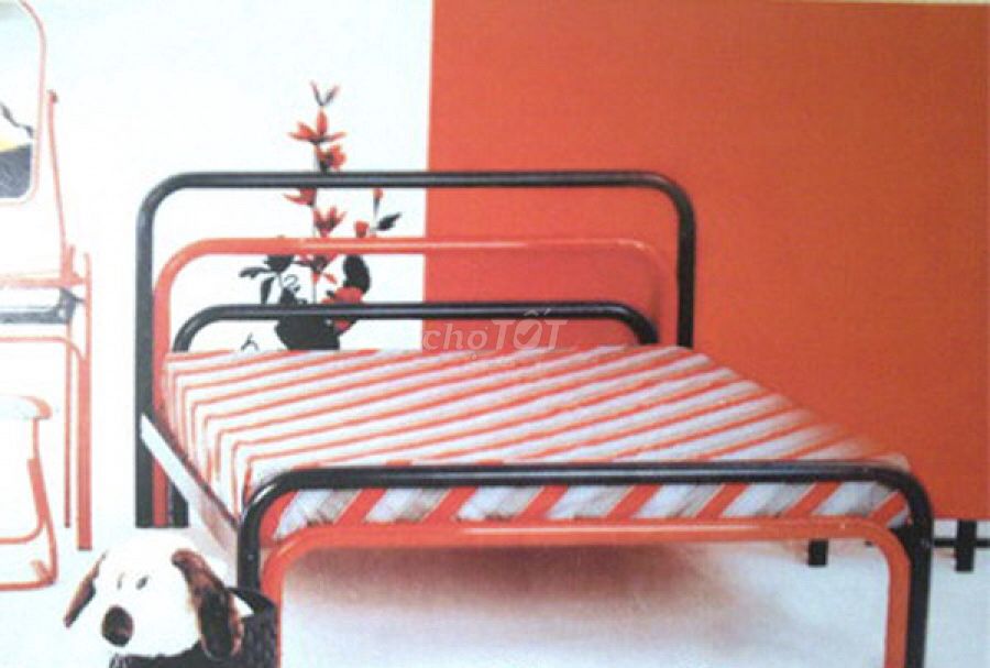 0935786262 - Bán giường sắt sơn tĩnh điện 1,8m x 2m