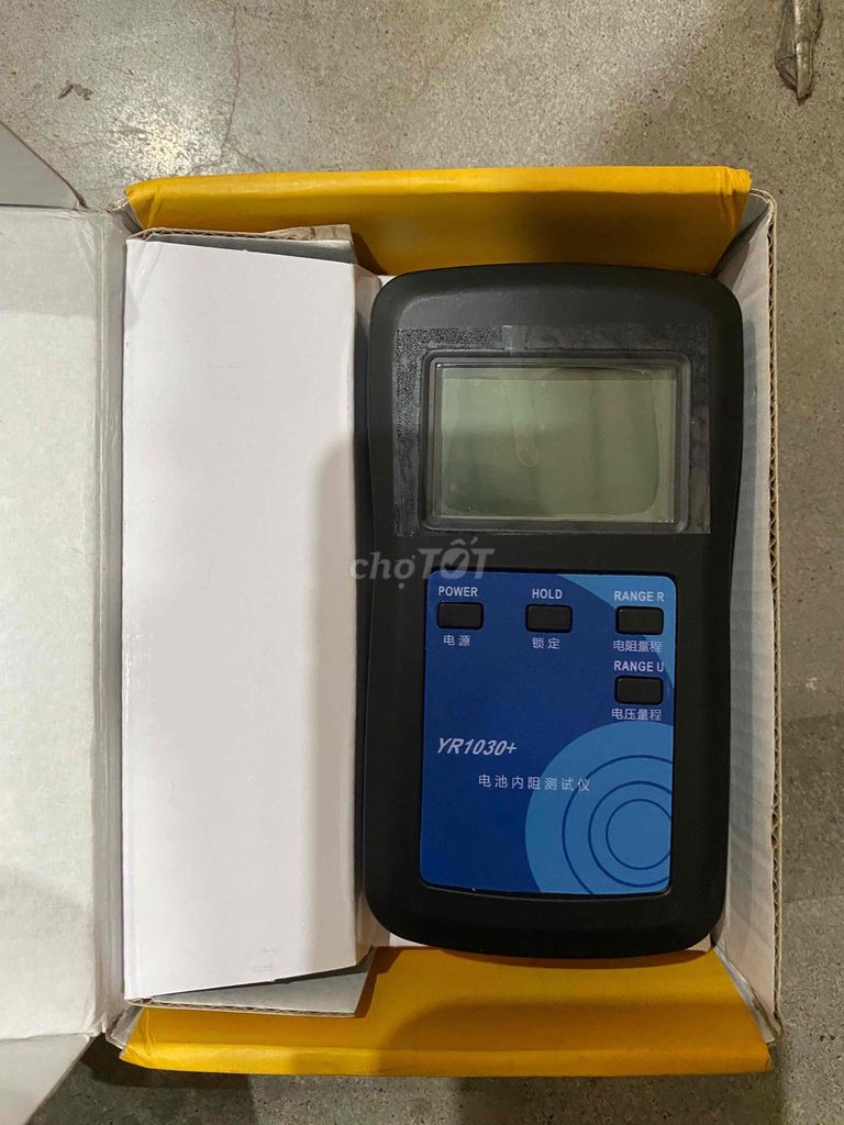 Máy đo nội trở pin YR1030+ Đen. Mua bán Đồ chuyên dụng, Giống nuôi trồng tại Huyện Đức Hòa Long An được đăng bởi Nguyễn Hoàng  hình 1