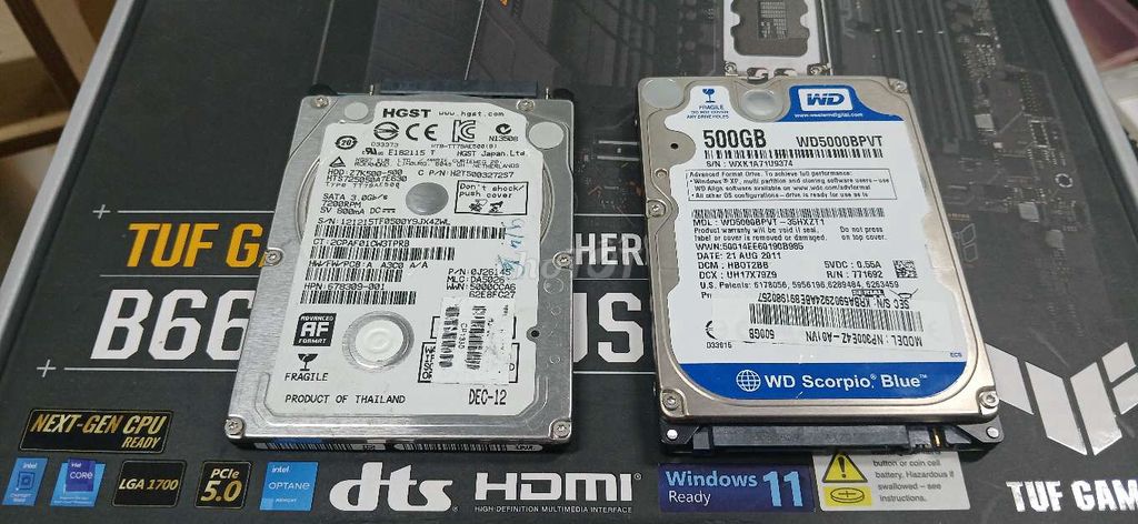 Ổ cứng HDD Hitachi WD5000BPVT 500GB. Mua bán Linh kiện (RAM, Card...) tại Thành phố Biên Hòa Đồng Nai được đăng bởi Vi tính thanh phúc hình 1