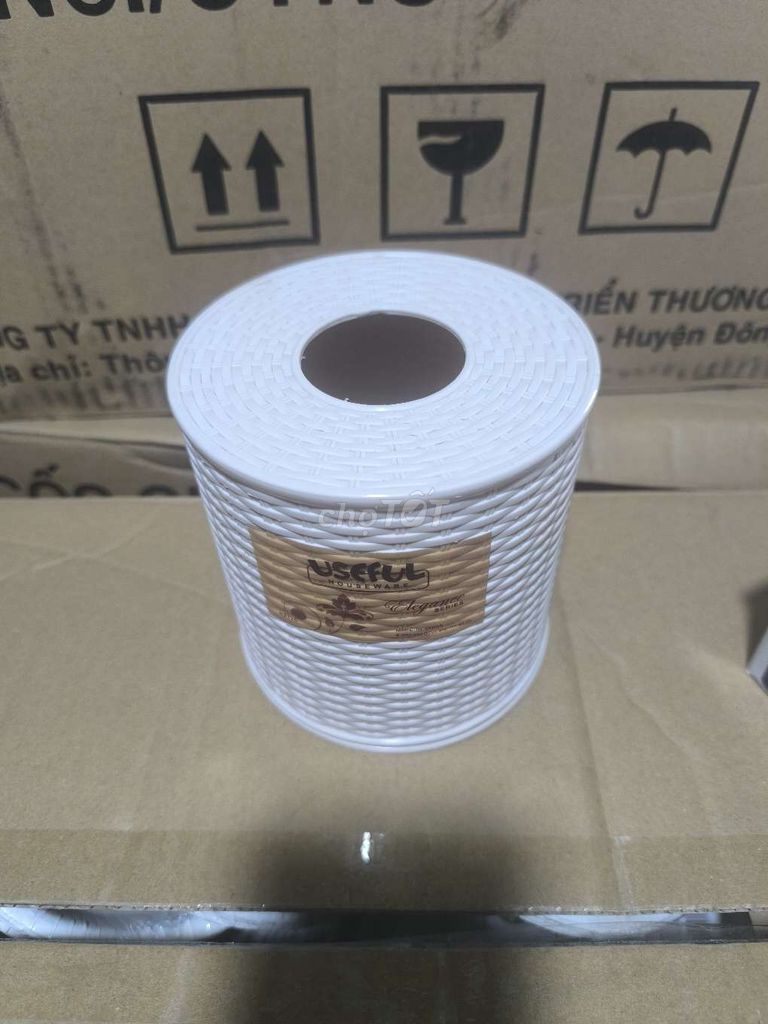 Hộp đựng giấy Usefull Trắng Nhựa. Mua bán Thiết bị vệ sinh, nhà tắm tại Thành phố Dĩ An Bình Dương được đăng bởi Trọng Kiên hình 1
