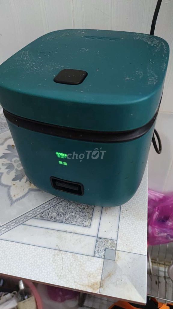 Nồi cơm điện 1-2 người Xanh 95%. Mua bán Bếp, lò, đồ điện nhà bếp tại Thành phố Vĩnh Long Vĩnh Long được đăng bởi Phạm Nhân hình 1
