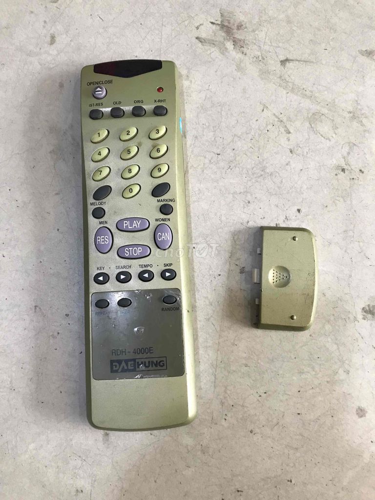 Điều khiển từ xa Arirang DH3600 ( đời 4 lỗ ). Mua bán Tivi, Âm thanh tại Quận 7 Tp Hồ Chí Minh được đăng bởi Phạm Hưng 1982 Q7 Đồ cũ Bao Sài  hình 1