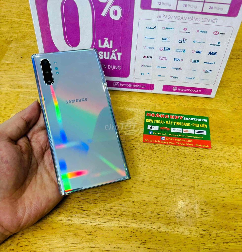 Samsung NOTE 10 PLUS 5G Ram 12/256GB