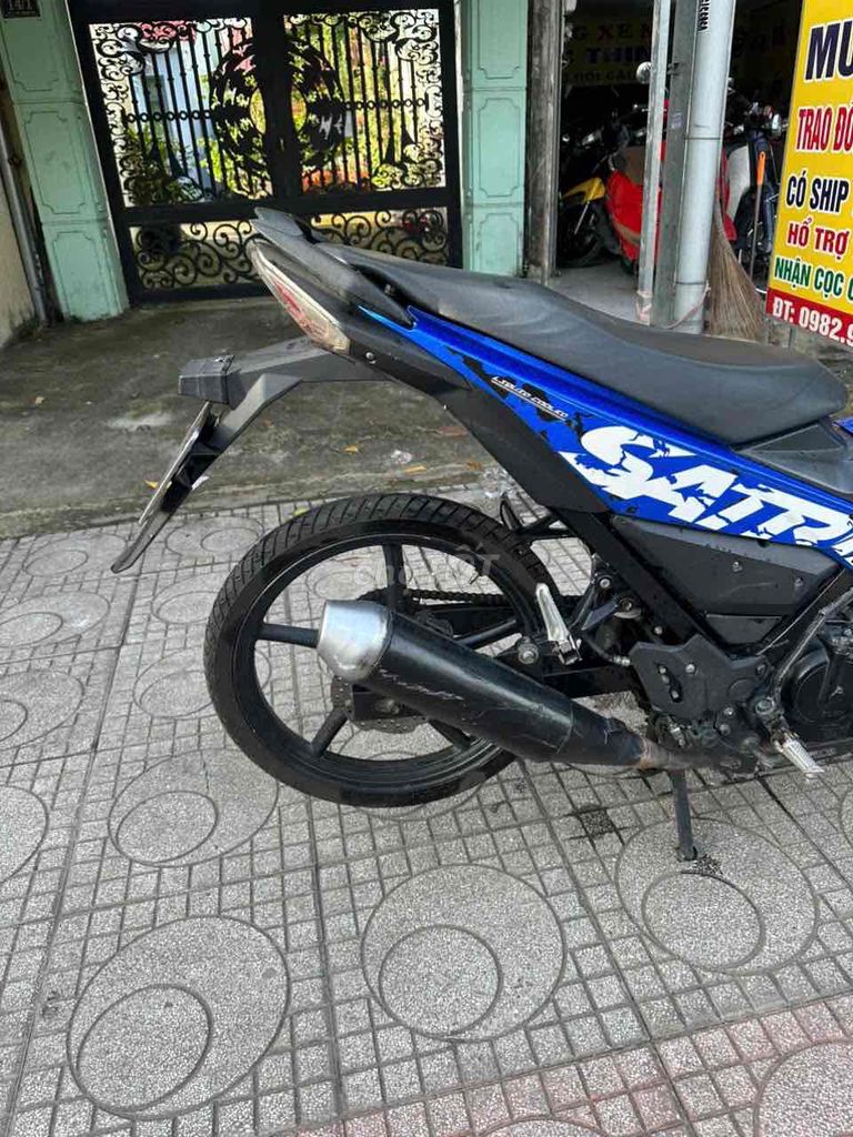 Suzuki Satria 2020 màu Xanh ( có bán trả góp). Mua bán Xe máy tại Thành phố Thuận An Bình Dương được đăng bởi xe máy phước thịnh hình 7
