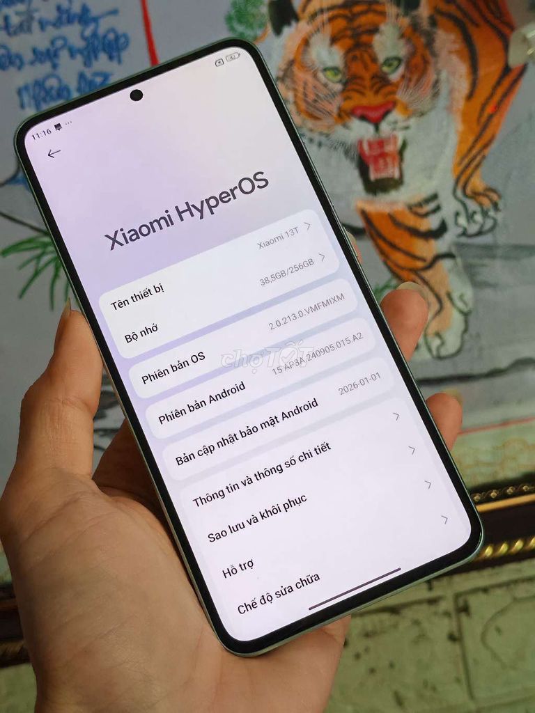Xiaomi 13T 8GB/256GB Xanh lá. 99% GL. Mua bán Điện thoại tại Quận Tân Phú Tp Hồ Chí Minh được đăng bởi Nguyễn Sơn hình 1